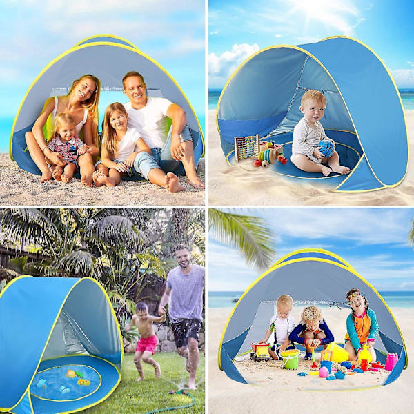 Baby Strandly, Sol UV Beskyttelse Toddler Strandtelt, Bærbart