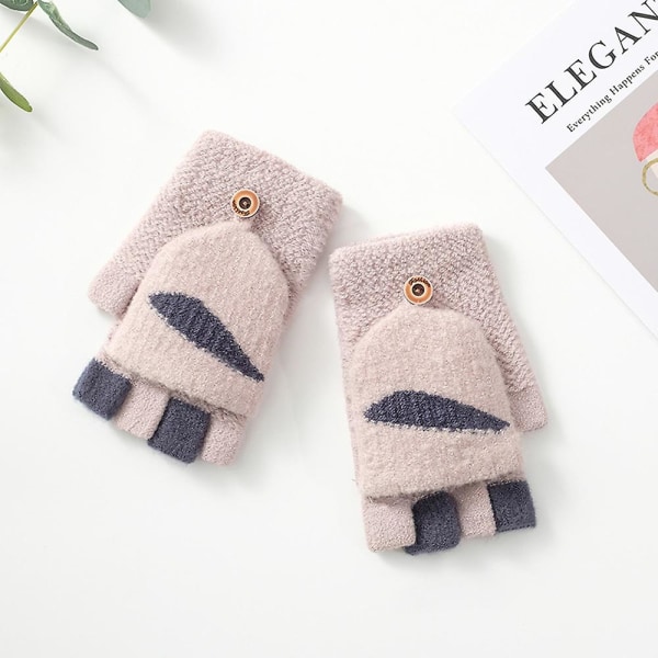 Fusk Cashmere Vuxenhandskar Andningsbar Akryl Stöd Skrivdesign För Kallt Väder Utomhus Skidåkning Och Cykling Black