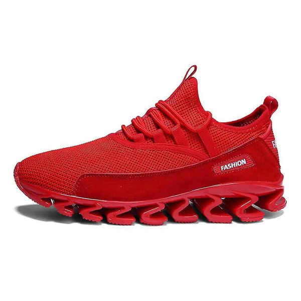 Blade Mesh Sneakers Sommer Cross-border Herre Løbesko Åndbare Letvægts Herresko Engros red 44