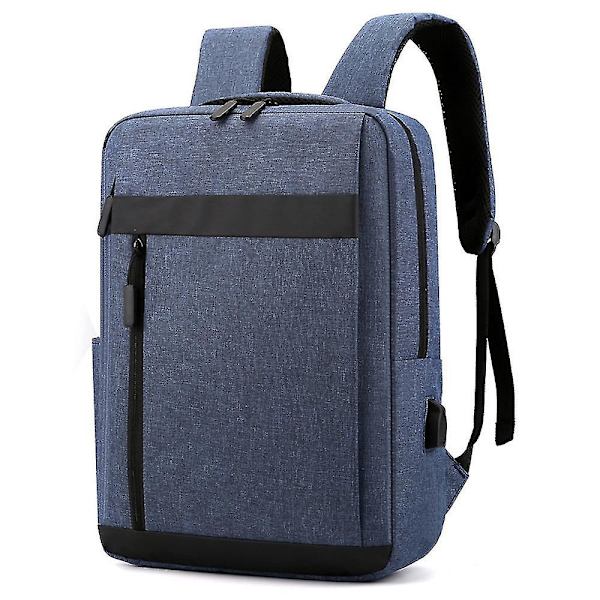 Business Casual Computertaske Udendørs Herre Rygsæk Rejserygsæk Navy blue