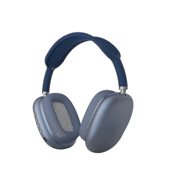 P9 Bluetooth Headset Trådlös brusreducering Stereohörlurar Med Mic Blue