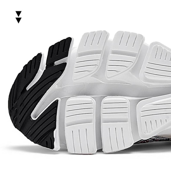 Herresko Herre Sportssko Herre Bladesko Casual Snøresko Mesh Kamuflasjesko white-2 40