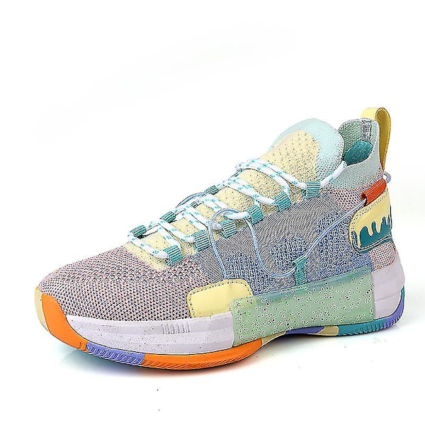 Herr Basketbollskor Mode Löparskor Andningsbara Sneakers 3c805 41