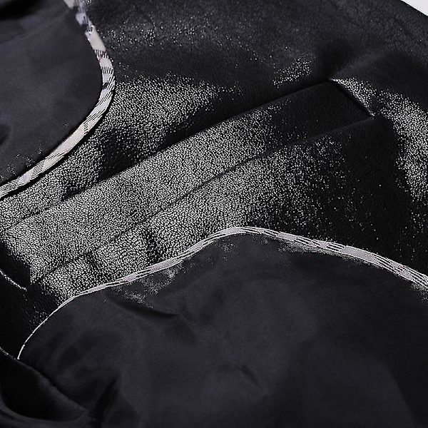 Läderblazer för män PU Lammskinn Brun Läder Herr Blazer 6XL