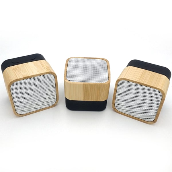 Kvadratisk Bluetooth-kompatibel högtalare Bärbar 3d Stereo Musik Högtalare För Fest Strand Camping Grey