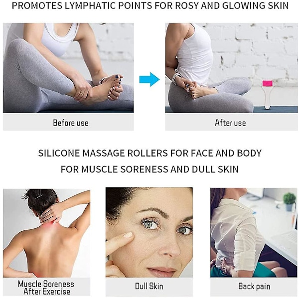 Anti Cellulit Massage, Cellulit Massager, Verktyg för Kroppssmärta för Hela Kroppens Muskelavslappning