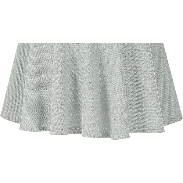 Dam Basic Mångsidig Stretchig Utsvängd Casual Mini Skaterkjol Grey L
