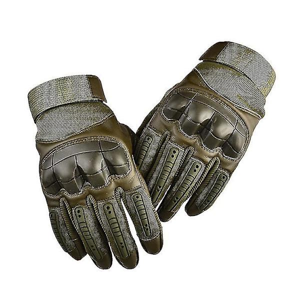 Taktiske Hansker Motorsykkelhansker Fullfingerhansker dark green M
