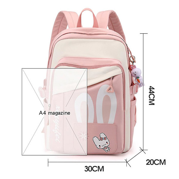 Campus Style Lätt Ryggsäck Pink