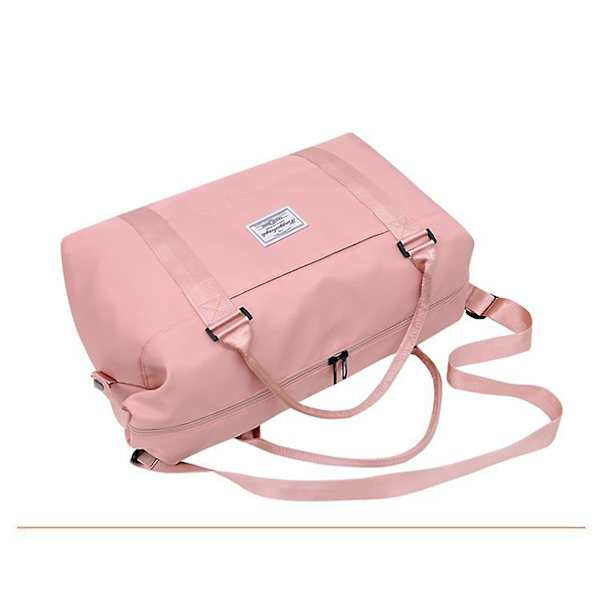 Duffelbag Praktisk Lett Stor Kapasitet Reiseveske Overnatting Bag Black