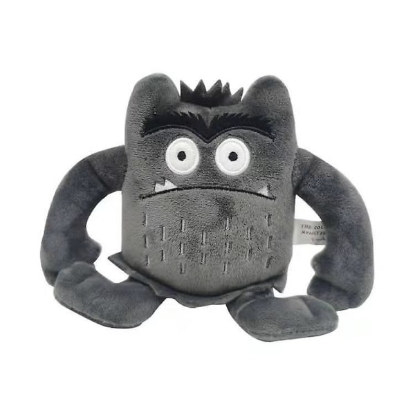15cm Färgdocka Monster Emotion Plyschleksaker För Barn Gåvor Het Kleurenmonster Plyschdocka Barn Födelsedag Juldekor grey