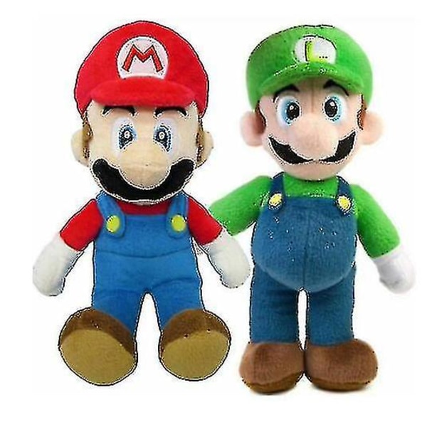 2st Super Mario Bros plyschdocka Mario Luigi mjuka gosedjur Teddy Toy Kids Gift-c