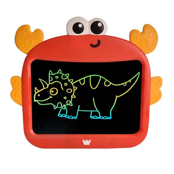 9\" Elektronisk Digital LCD Skrivebrett Søtt Tegnebrett Grafikk Leker Barne Gave Crab