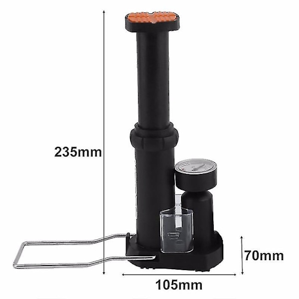 Cykelpump Fotdriven Mini Portabel Multifunktionell Pump Utomhus Cykling Uppblåsbar Däckreparation