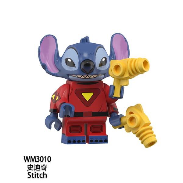Stitch Dukke, Mini Samlet Dukke, 10 stk.
