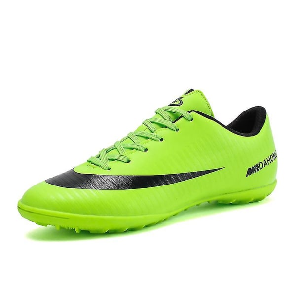 Fotbollsskor Herr Höga Fotbollsskor Gräs Träning Sportskor Sneakers Green 41