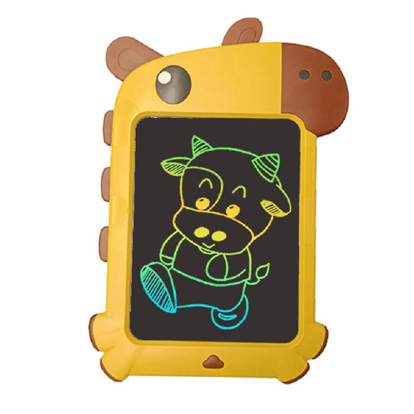 9\" Elektronisk Digital LCD Skrivebrett Søtt Tegnebrett Grafikk Leker Barne Gave Giraffe