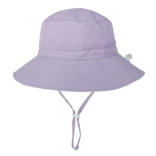 Vauvan aurinkohattu kesärannalle Upf 50+ aurinkosuoja vauvan poikien hatut taaperoille PURPLE S