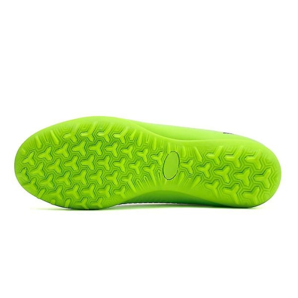 Fotbollsskor Herr Höga Fotbollsskor Gräs Träning Sportskor Sneakers Green 43