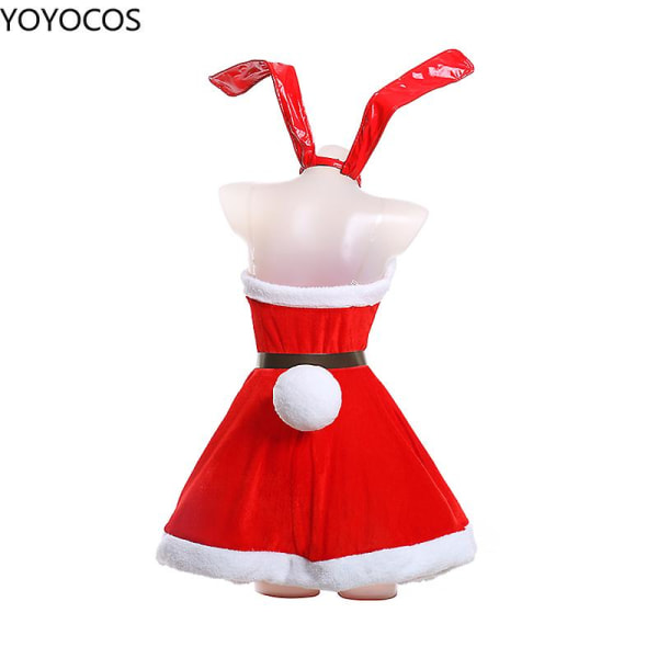 Amine Sakurajima Mai Cosplay Kostymer Julekanin Cosplay Halloween Sexy Søt Kaninjente Seishun Buta Yarou Wa Suit Black M