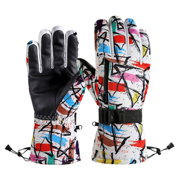 Vinter Snowboard Skidhandskar Pekskärmskompatibla Bekväma Kit För Utomhusfiske Dejting Shopping A2 M
