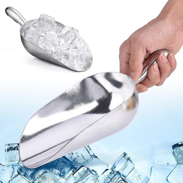 Isskopa Aluminiumlegering Universal Skopa För Baris/torrvaror/godis/kryddor 8.5CM*6.5CM