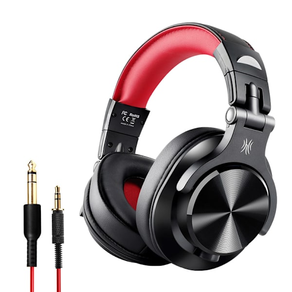 A70 Bluetooth Over Ear Hodetelefoner, Trådløse Hodetelefoner Hi-Res rød