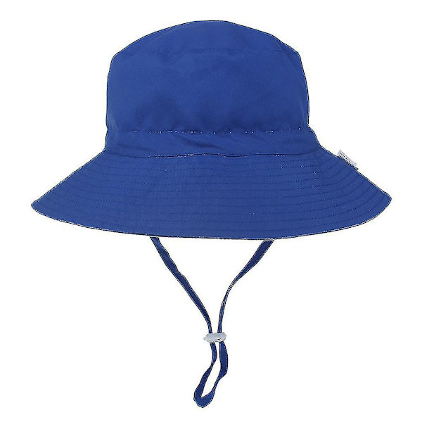 Vauvan aurinkohattu kesärannalle Upf 50+ aurinkosuoja vauvan poikien hatut taaperoille ROYAL BLUE M