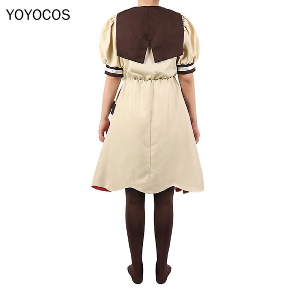 Yahiro Nene Cosplay Kostym Toalett-bunden Hanako-kun Anime Yugi Amane Hanako-kun Halloween Anime Cosplay Kostymer Barn Champagne L