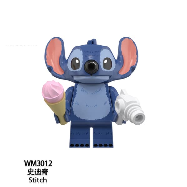Stitch Dukke, Mini Samlet Dukke, 10 stk.