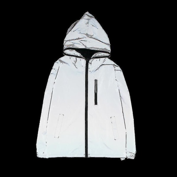 Vedenpitävä Lämmin Heijastava Takki Hyvän Näkyvyyden Turvatakki Kevyt 181 2XL