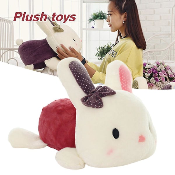 Bunny Anime Karaktär Plysch Leksak Mjuk Gosig Vänner Baby Sovkudde Green 20cm