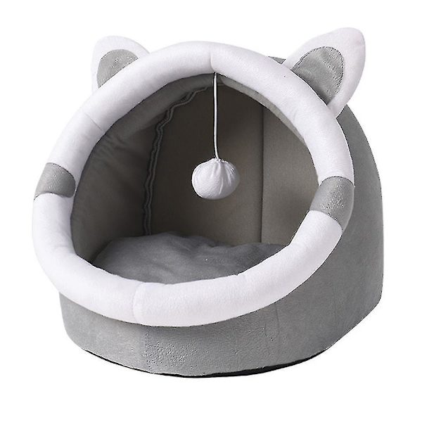 Kissansängyt sisäkäyttöön, pestävät kissansängyt, lemmikkisängyt sisäkissoille tai -koirille Cat Ears S