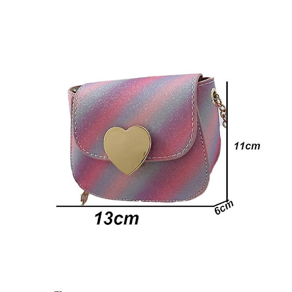 Liten Jentepung Søt Mini Småbarn Crossbody-pung Barnevesker L style1