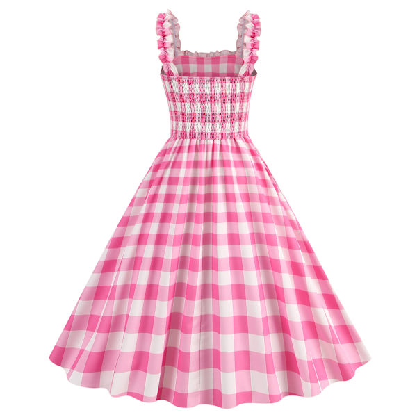Kvinder Vintage Kjoler 1950'erne Retro Swing Kjole Filmheltinde Cosplay Kostume Style 1 Style 1 M