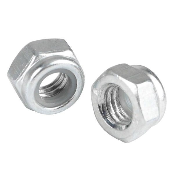Hexagon Självlåsande Mutter M3 M4 M5 Rostfritt Stål Hållbar 10st/set M5