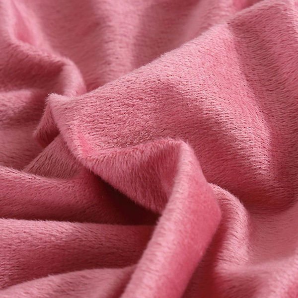 Elektrisk Värmefilt Vinter Varm Pläd Poncho Omslagsfilt USB Värmesjal Hemmakontor Pink Large
