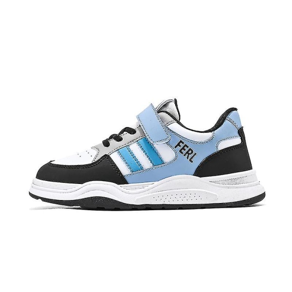 Drenge Sneakers Åndbare Pige Skateboardsko Løbesko 3dq500 Black 38