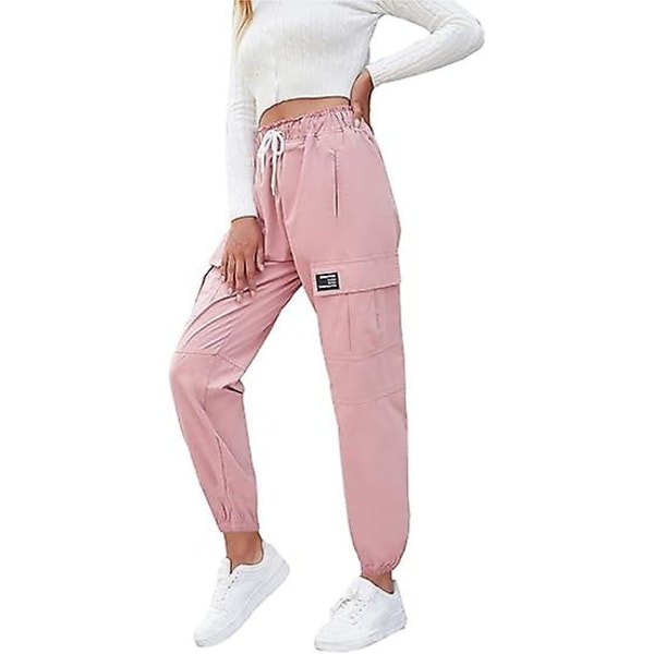 Børns Medium til Store Børns Afslappede Bukser og Pigers Overalls Pink 110CM