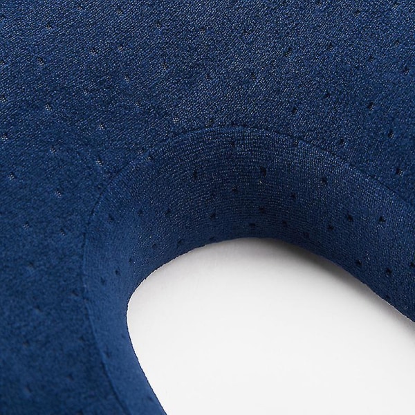 Soffkudde Memory Foam Pad Kontorskudde Långsam Återhämtning Stol Bilmatta Cyan Blue