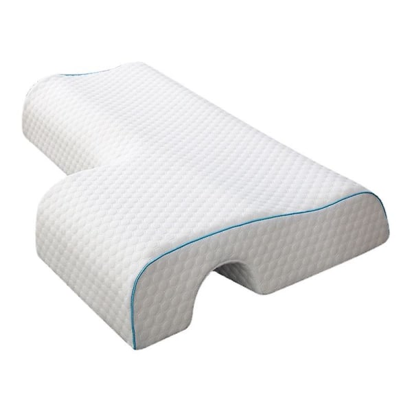 Rakastavaisten pariskuntatyyny miehille ja naisille, kyljellään nukkuminen, käsivarsi ei paina, auttaa nukkumaan, muistivaahtotyynyn ydin Left hand length 64CM