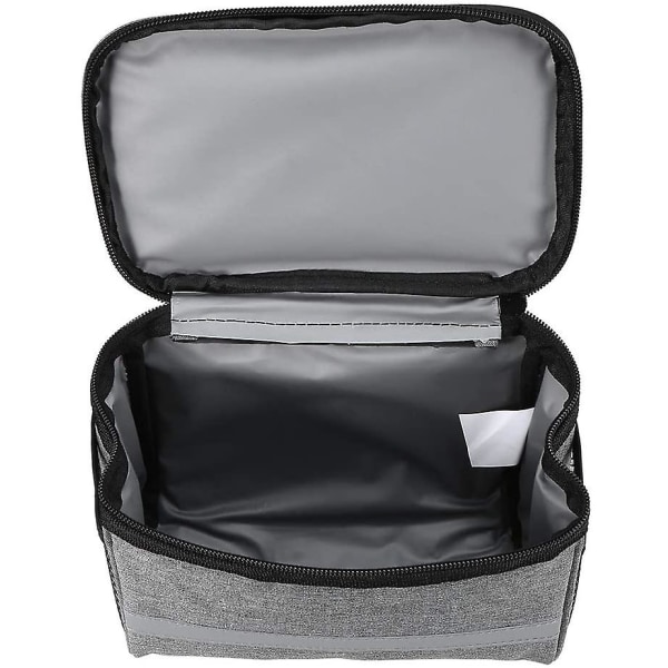 Cykelstyr Taske Isoleret Frontlomme Mtb Styr Taske Gray