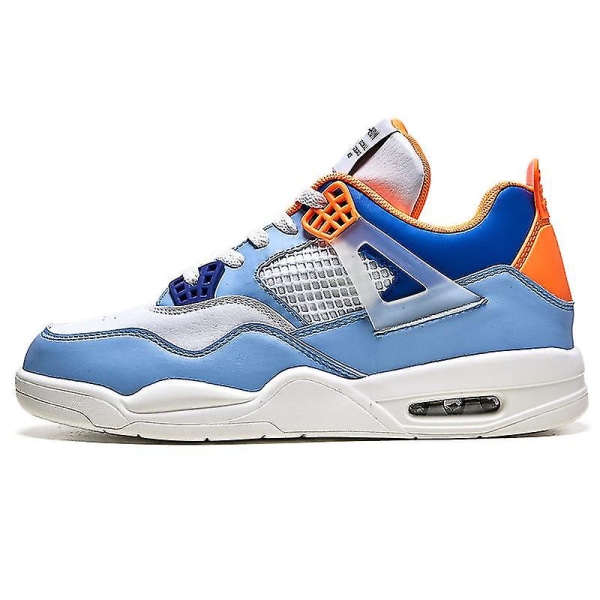 Herre Sneakers Pustende Løpesko Mote Dame Sportssko WhiteBlue 41