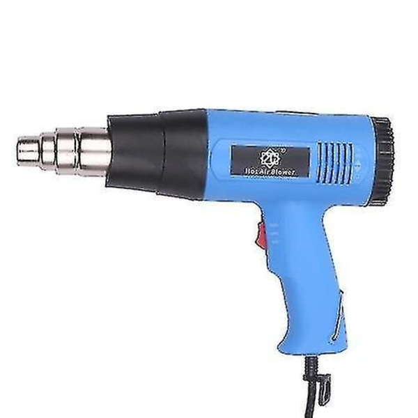2000w Varmepistol Professionel Elektrisk Varmluftpistol Hurtig Opvarmning Variable Temperaturer Med 2-temp Indstillinger