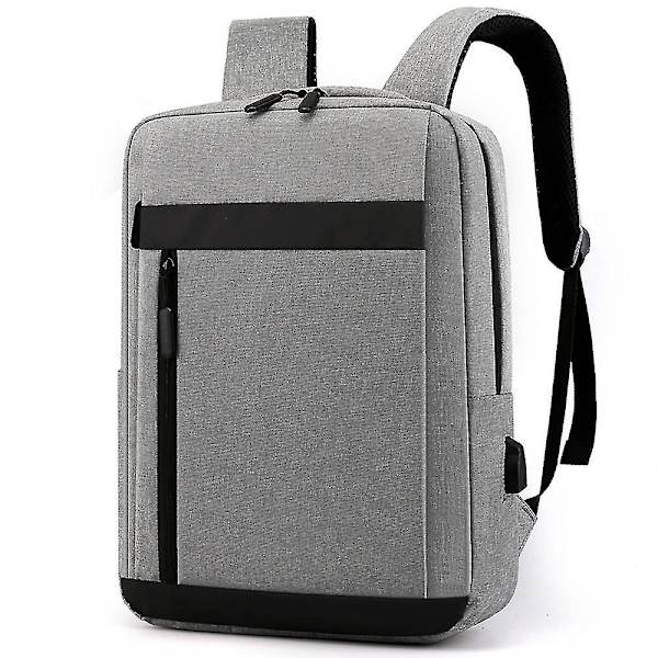 Business Casual Computertaske Udendørs Herre Rygsæk Rejserygsæk light grey