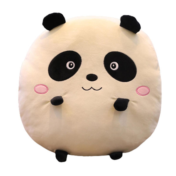 Groda Värmer Händer Prydnadskuddar Antirynk Plyschmaterial Lämpligt För Barn Bebisar Panda 40cm