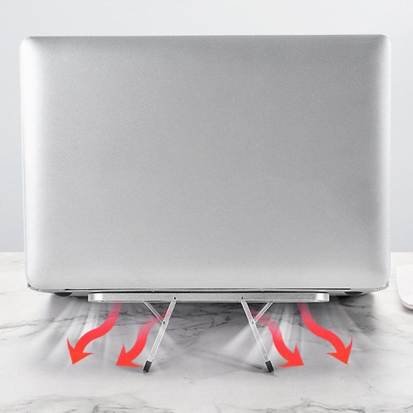 Justerbart Laptop Stativ Desktop Tablet Support Foldbar Notebook Holder