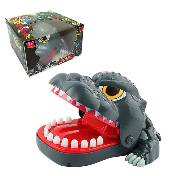 Dyretenner Tannlege Bitefinger Leketøy Festspill Søt Hai Dinosaur Hund Mus Fingerleker For Barn Triks Spill Dinosaur