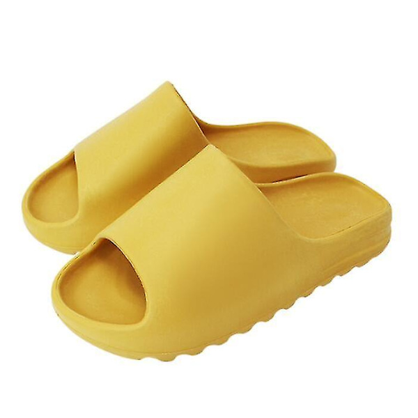 Slippers Sandaler Plattform For Strand Yellow 40-41