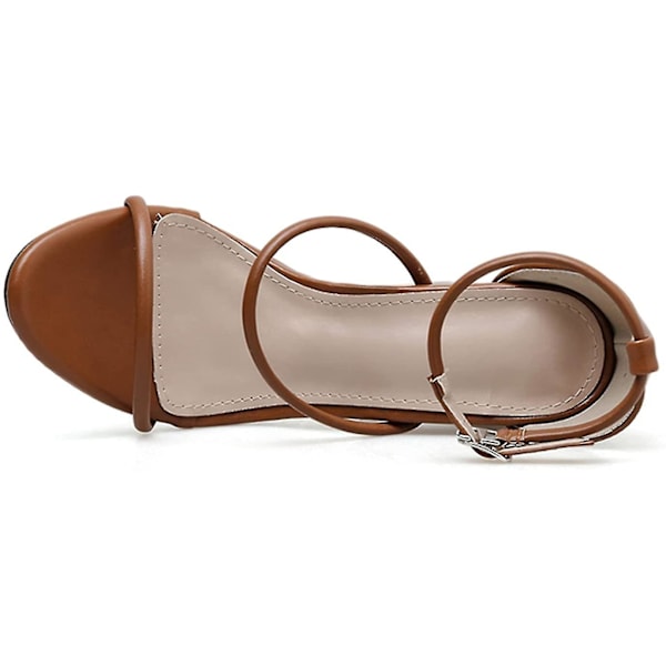 Dam Sandaler-block Heel Open Toe Sandaler 38